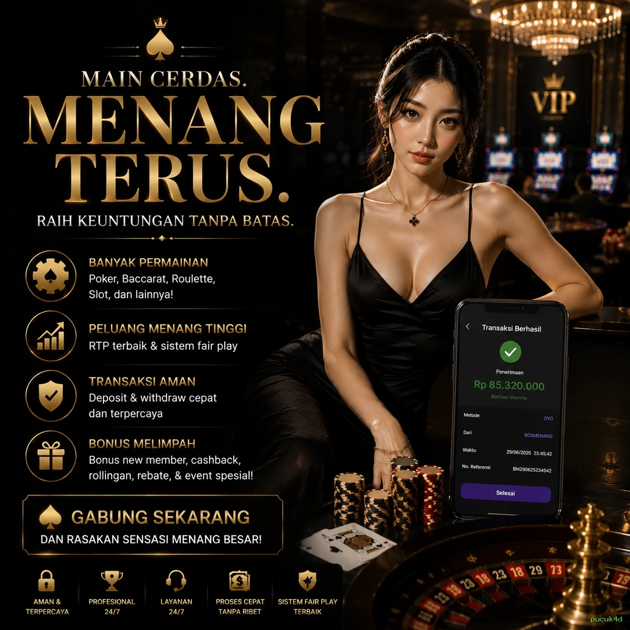 Cara Mendaftar dan Verifikasi Akun di pucuk4d